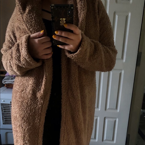 Teddy long coat - Picture 2 of 6